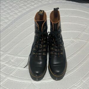 Dr. Martens Black and Brown Boots